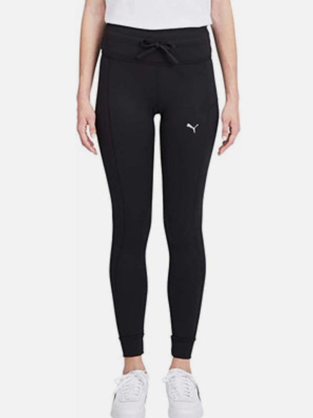 Puma Black High-Waist Performance Leggings with Pockets